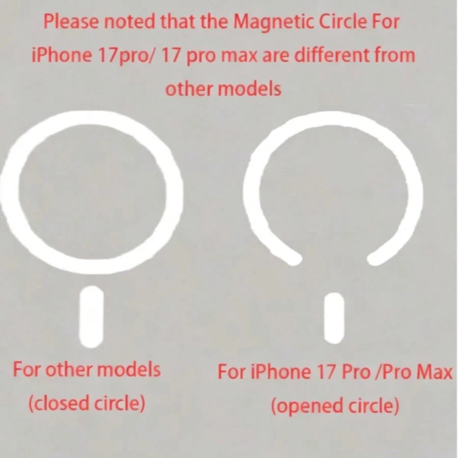 Transparent Magnetic Charging Case Compatible With Iphone 17/15, Compatible With Apple 16 Pro Max, 15 Plus, Anti-Fall 13 Pro Max, Minimalist 12, Ultra-Thin 14 Phone Protective Cover
