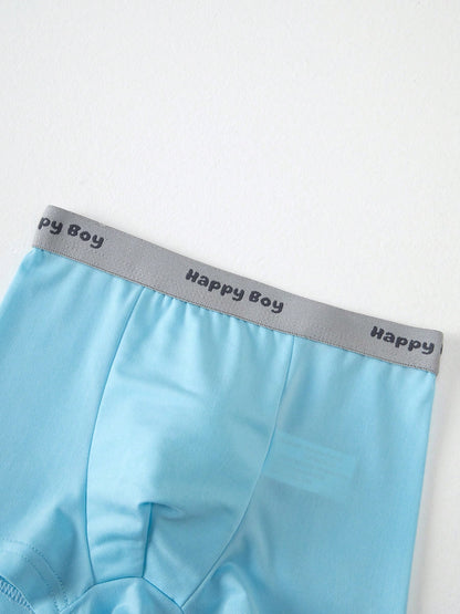 Tween Boy 8pcs/Pack Boys Underwear Mid-Rise Boxer Briefs For Big Kids, 8-12 Years Old
