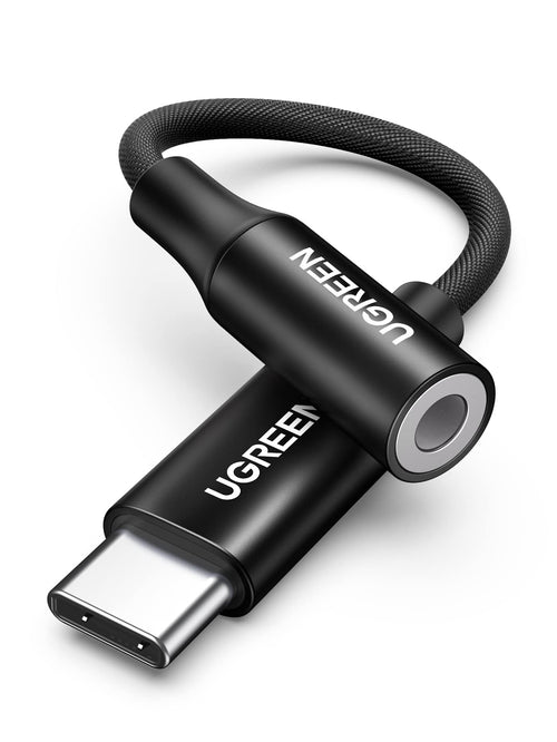 UGREEN USB C To 3.5mm Audio Adapter DAC Chip Compatible With Iphone 15 Pro Max IPAD Mini 6, IPad Pro, Surface Pro 7, XPS, Pro 2020 Headphone Audio Adapter