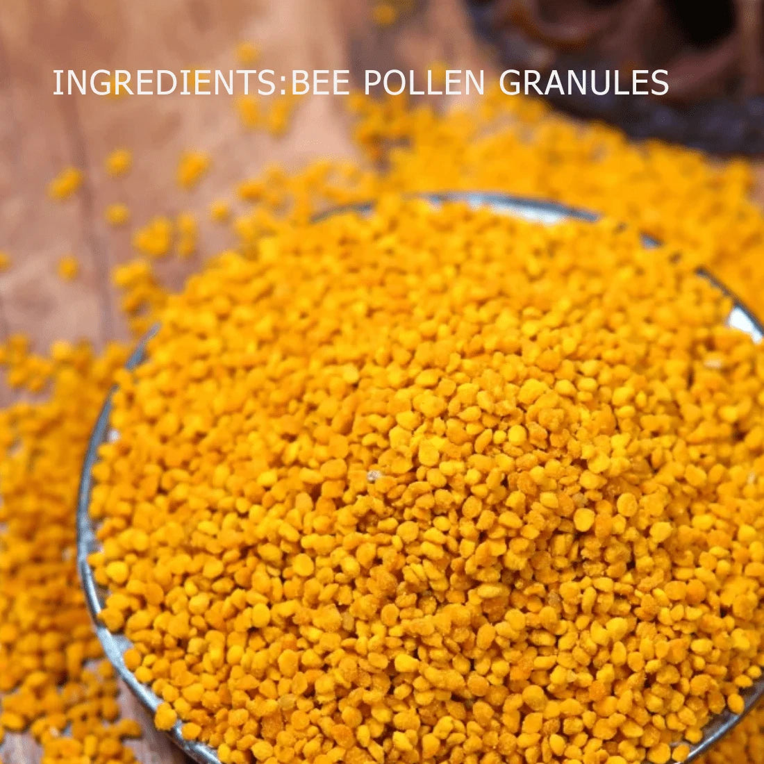 ULTHMOK Bee Pollen, 10.58 Oz (300 G), No Additives, Pure Bee Granules, Bee Pollen Powder