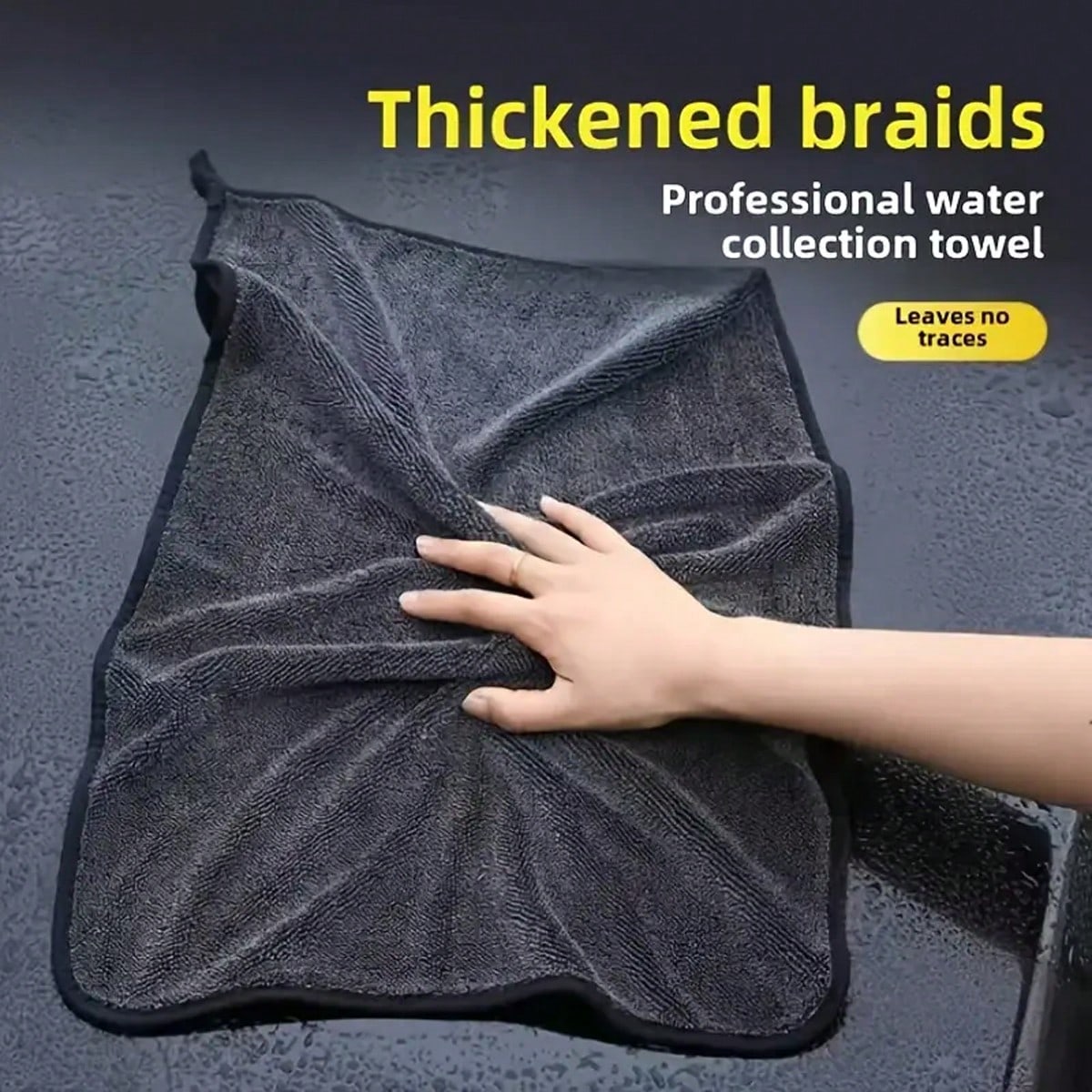 Ultra Fine Fiber Car Cleaning Towel- Absorbent, Professional Glass And Vehicle Detail Cloth, Suitable For Home And Car Maintenance, Car Detail Products| Absorbent Towel| Durable Cleaning Cloth, Car