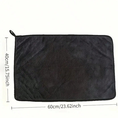 Ultra Fine Fiber Car Cleaning Towel- Absorbent, Professional Glass And Vehicle Detail Cloth, Suitable For Home And Car Maintenance, Car Detail Products| Absorbent Towel| Durable Cleaning Cloth, Car
