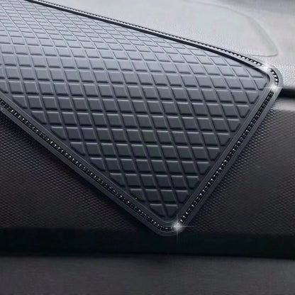 Universal Anti-Slip Car Dashboard Mat, Non-Slip Silicone Gel Car Dashboard Storage Pad, Heat-Resistant Sticky Anti-Slip Pad, Suitable For Phone, Fashion Glasses, Keys, Coins, Small Accessories, Car In