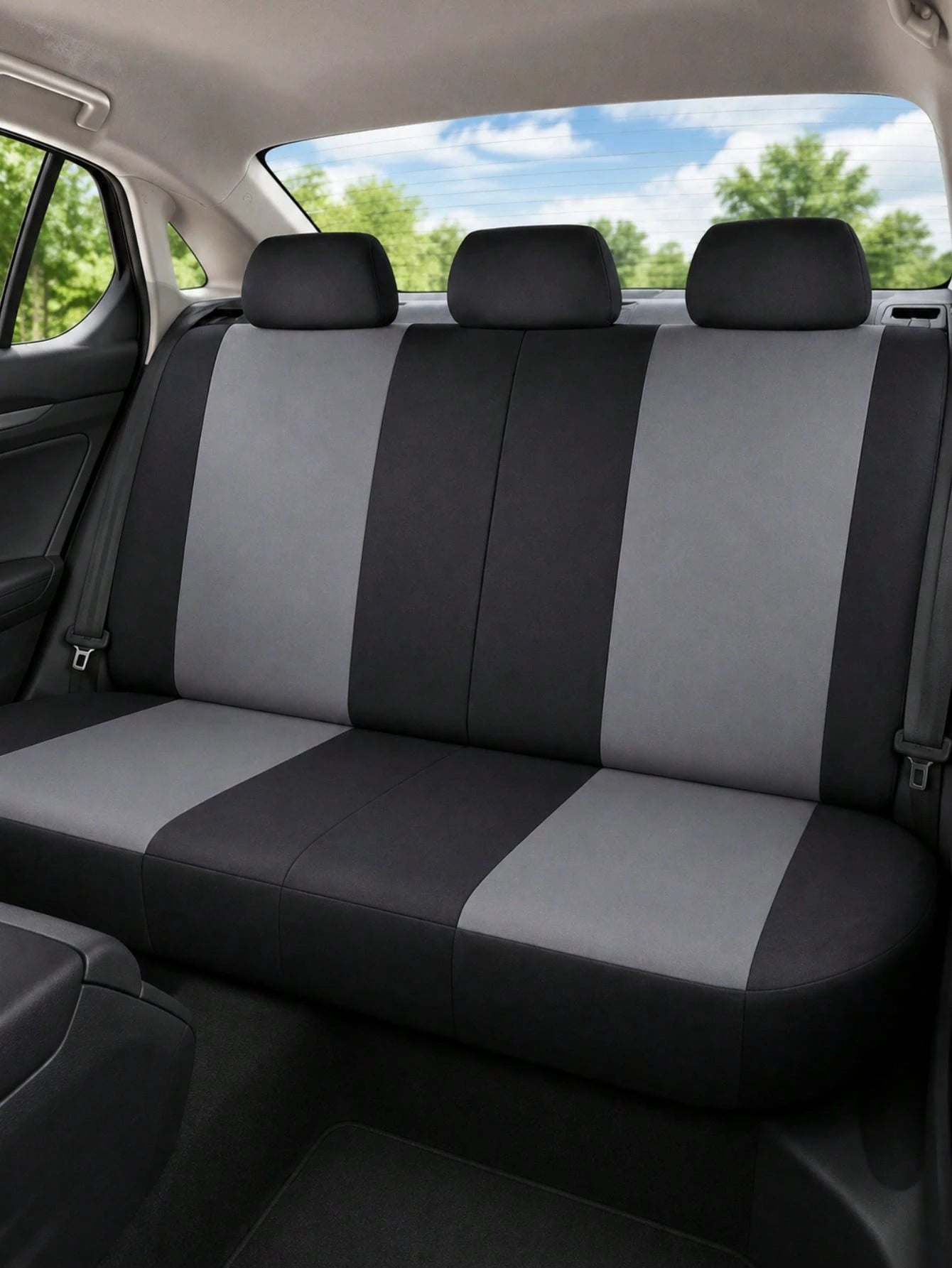 Universal Car Seat Covers, 9/4pcs All-Season Protection, Fits Cars And Trucks| Airbag Compatible, Easy Installation, Sporty Front Seat Covers, Car Interior Covers, Car And Truck Accessories