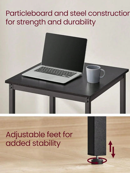 VASAGLE Bar Table, Small Kitchen Dining Table, High Top Pub Table, Height Cocktail Table For Living Room Party, Sturdy Metal Frame, 23.6 X 23.6 X 36.2 Inches For Narrow Spaces