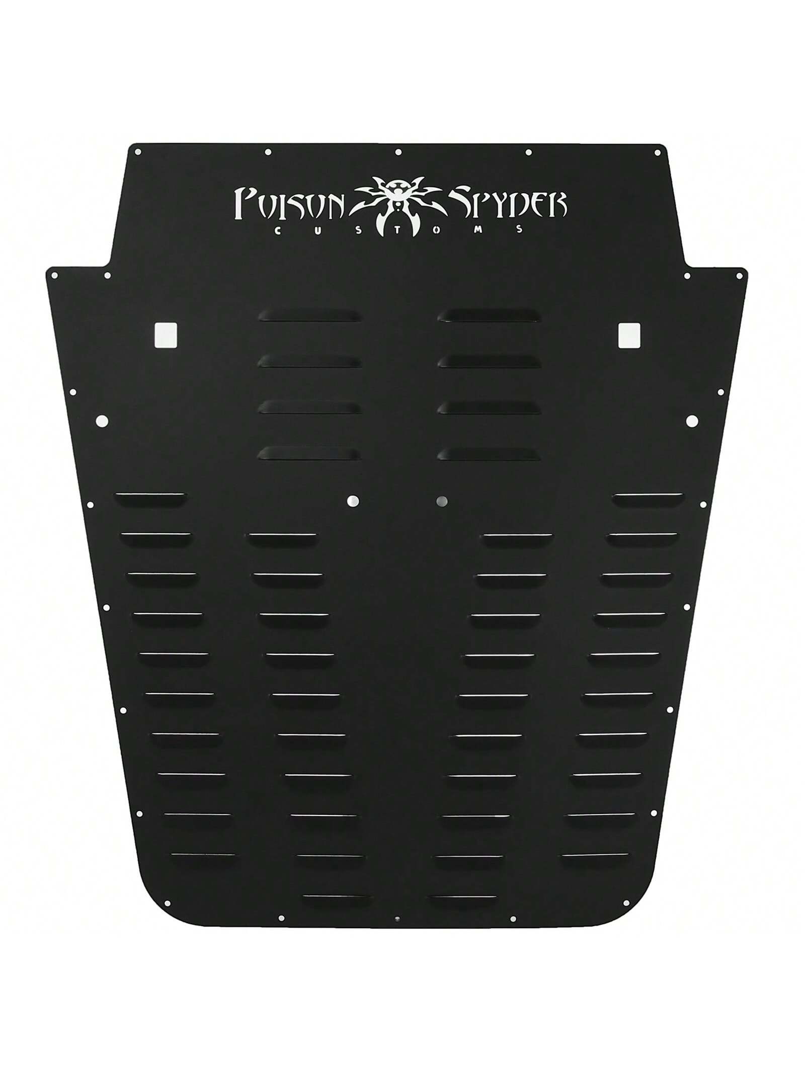 Vented Hood Louvers Black Powder Coated For 2013-2017 JK
