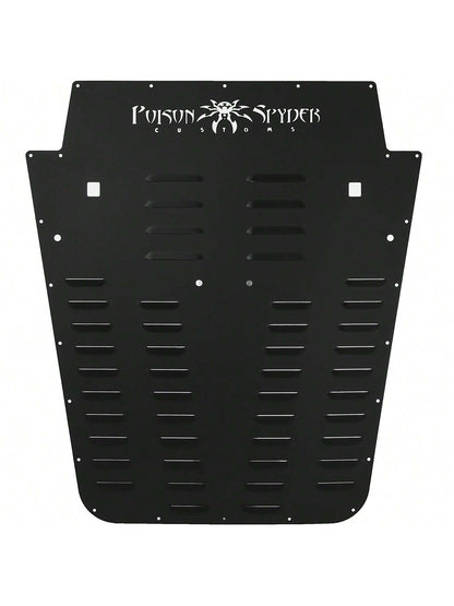 Vented Hood Louvers Black Powder Coated For 2013-2017 JK