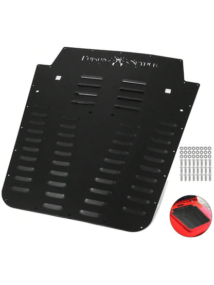 Vented Hood Louvers Black Powder Coated For 2013-2017 JK