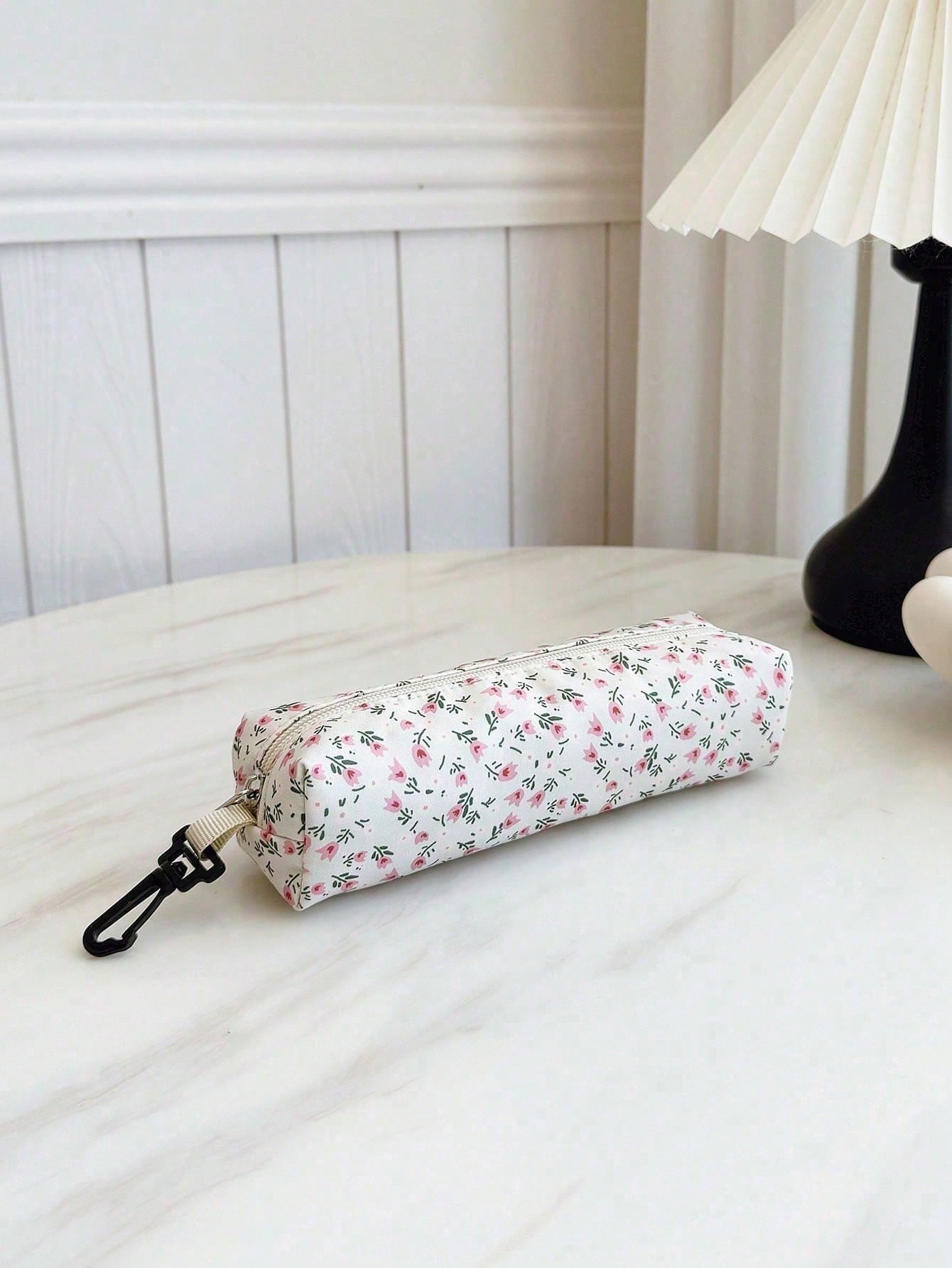 Versatile Fashion Women's Ditsy Floral Double Backpack Combination Bag Student School Bag