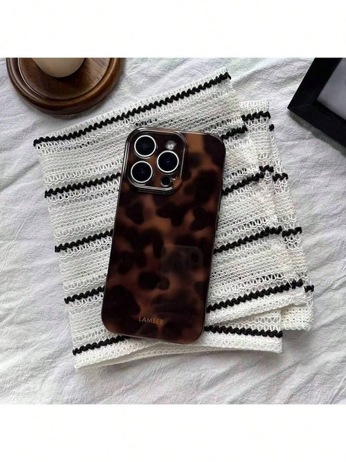 VESPOP Fashionable Leopard Gradient Color Phone Case Compatible With Apple 17 Pro Max/17 Air/ 16 Pro MAX/15 Pro Max/14 Pro/13 Pro/12/11, Personalized Phone Case For Men And Women, Middle Eastern Style
