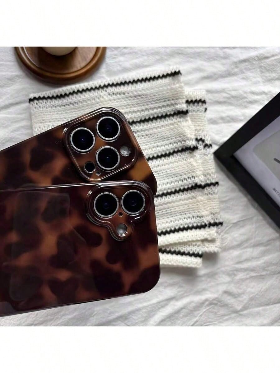 VESPOP Fashionable Leopard Gradient Color Phone Case Compatible With Apple 17 Pro Max/17 Air/ 16 Pro MAX/15 Pro Max/14 Pro/13 Pro/12/11, Personalized Phone Case For Men And Women, Middle Eastern Style