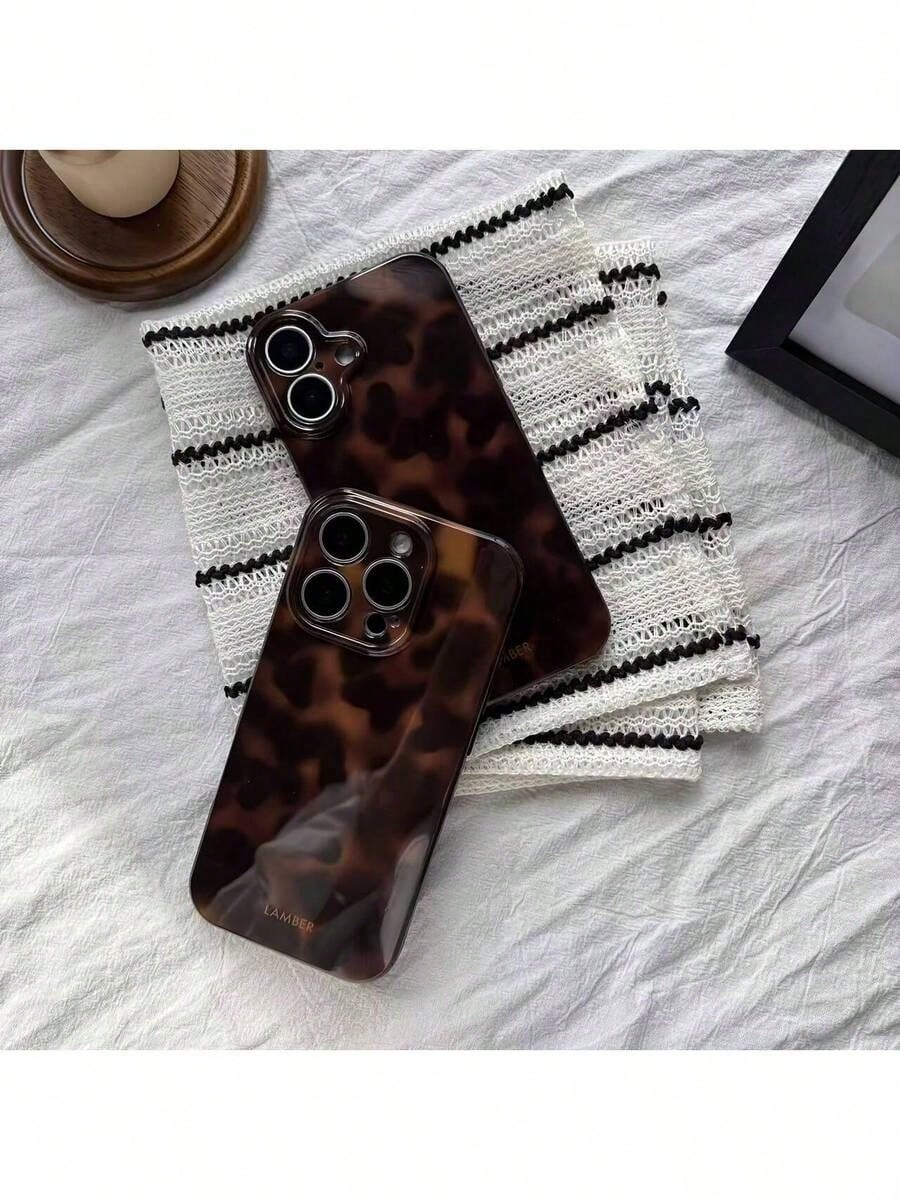 VESPOP Fashionable Leopard Gradient Color Phone Case Compatible With Apple 17 Pro Max/17 Air/ 16 Pro MAX/15 Pro Max/14 Pro/13 Pro/12/11, Personalized Phone Case For Men And Women, Middle Eastern Style