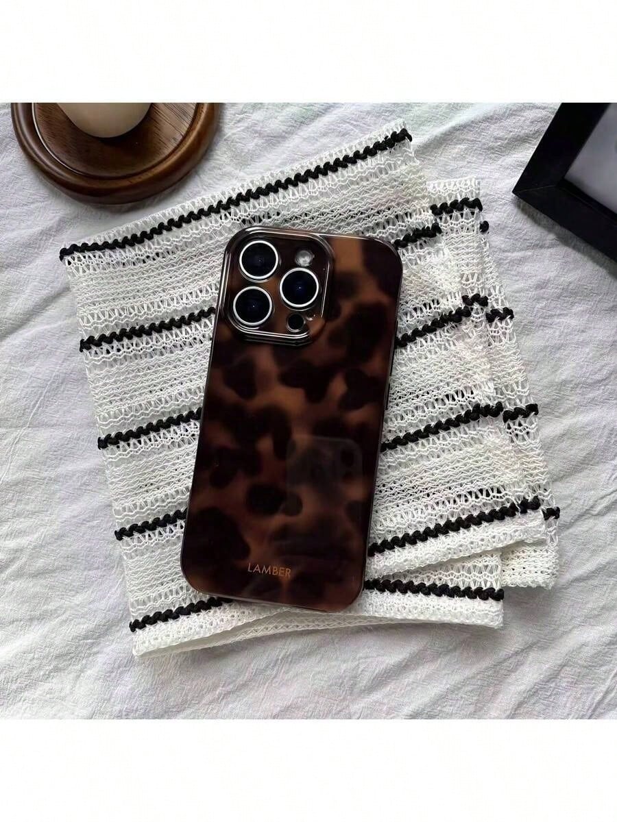 VESPOP Fashionable Leopard Gradient Color Phone Case Compatible With Apple 17 Pro Max/17 Air/ 16 Pro MAX/15 Pro Max/14 Pro/13 Pro/12/11, Personalized Phone Case For Men And Women, Middle Eastern Style
