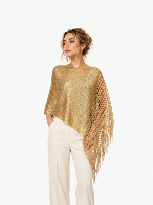 [Vintage Lace Crochet Shawl] French Vintage Exquisite Crochet Shawl, Tie-Up Elegant Outerwear Scarf, Soft Mori Style Hollow Embroidery Decorated Scarf, Lightweight Breathable Air-Conditioned Room Oute