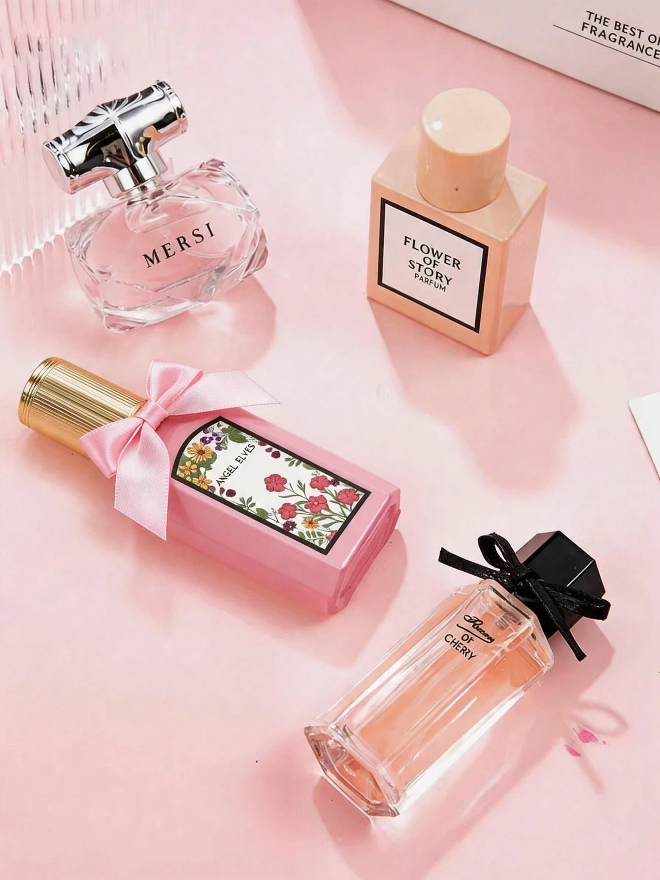 WARMKISS 4-Piece Set Of Fresh And Elegant And Fresh Ladies' Perfumes, Blending The Flavors Of Fresh Fruits And Delicate Floral Scents, Is Naturally Refreshing And Gentle. It Is Suitable For Daily Com