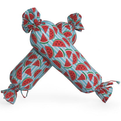 Watermelon - Set of 2 Side Pillows for Kids above 12 Years