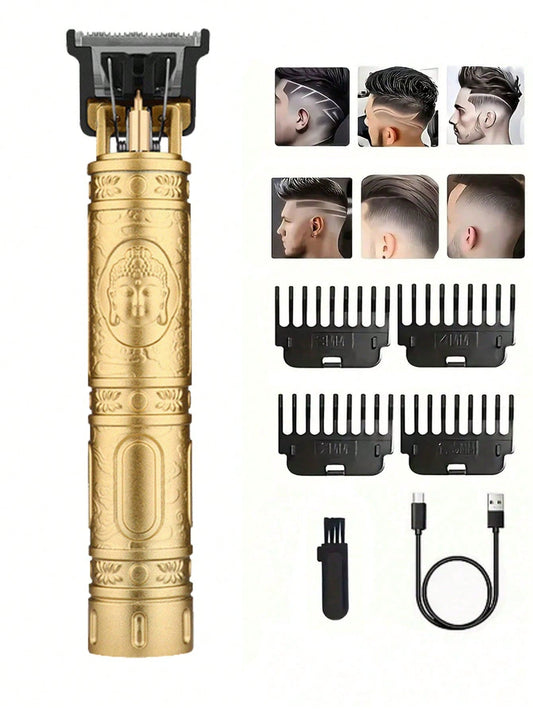 WEEME Professional Electric Hair Clipper, Rechargeable, Cordless, Multi-Function Electric Shaver Suitable For Bald Head Haircut, Carving, Fast Charging, Portable Household Electric Scissors, New Model