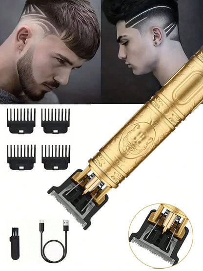 WEEME Professional Electric Hair Clipper, Rechargeable, Cordless, Multi-Function Electric Shaver Suitable For Bald Head Haircut, Carving, Fast Charging, Portable Household Electric Scissors, New Model