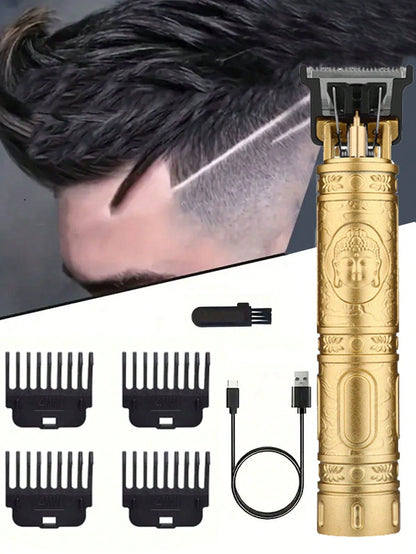 WEEME Professional Electric Hair Clipper, Rechargeable, Cordless, Multi-Function Electric Shaver Suitable For Bald Head Haircut, Carving, Fast Charging, Portable Household Electric Scissors, New Model
