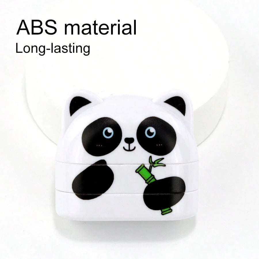 White + Black Ink Personalized Name Stamp No More Losing Track Of Stuff- One Stamp To Label Everything These Stamps Work On Everything! From Clothes To Lunchboxes To Water A Ground-Breaking Solution