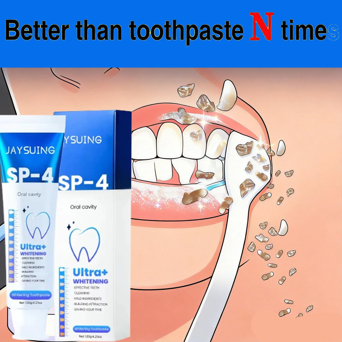 Whitening Toothpaste Protect Gum Health Remove Plaque Stains Fresh Bad Breath Deep Clean Brightening Tooth﻿