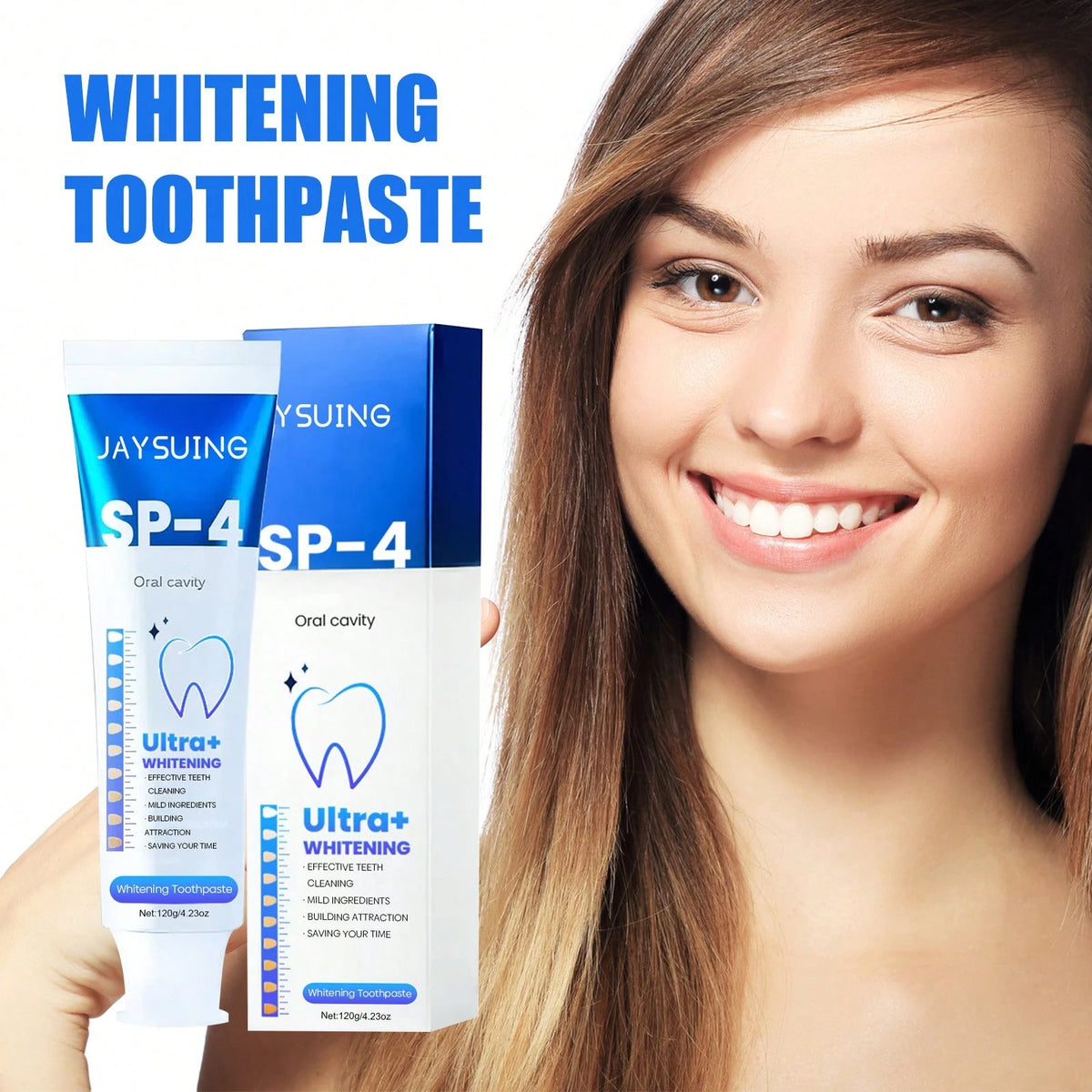 Whitening Toothpaste Protect Gum Health Remove Plaque Stains Fresh Bad Breath Deep Clean Brightening Tooth﻿