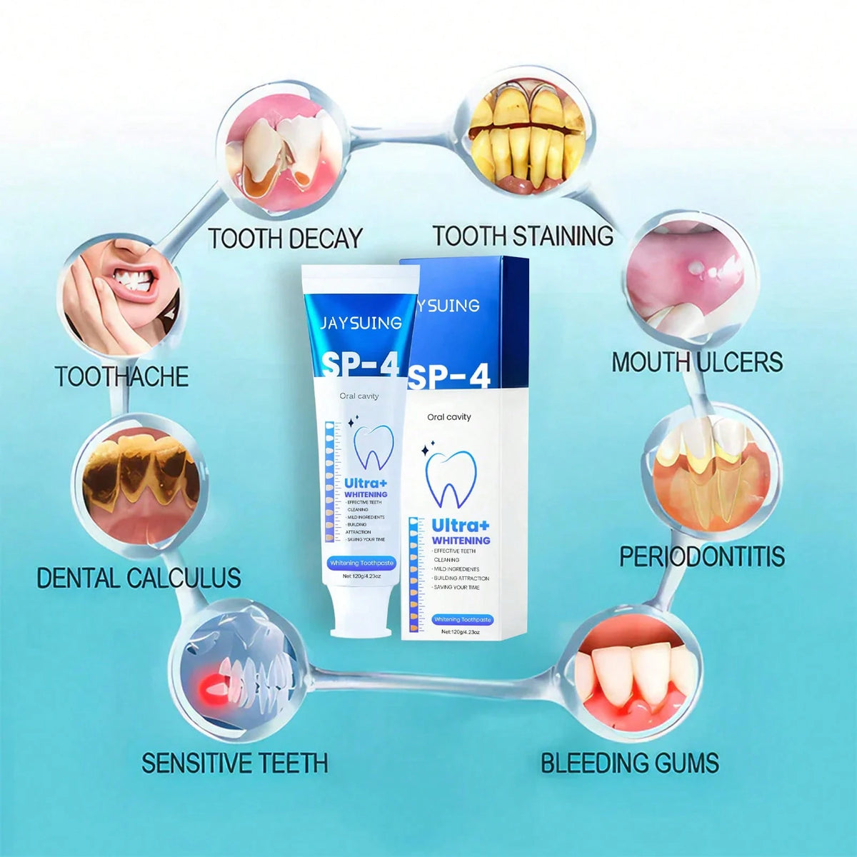Whitening Toothpaste Protect Gum Health Remove Plaque Stains Fresh Bad Breath Deep Clean Brightening Tooth﻿