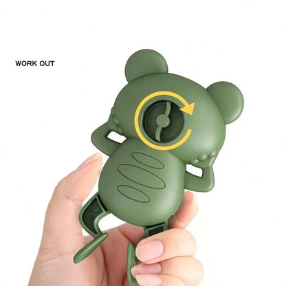 Wind-Up Swimming Frog Bath Toy For Baby, Floating Water Play Toy For Infants And Toddlers In Bathtub And Pool