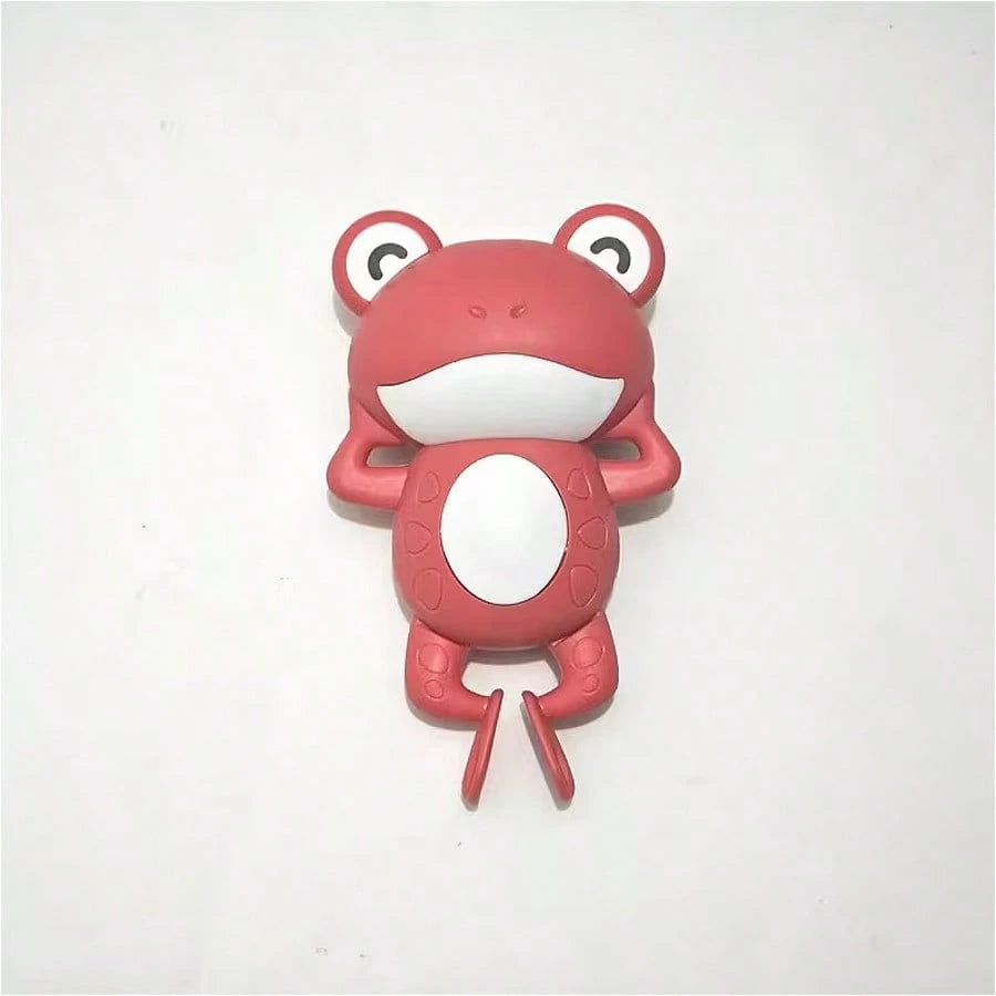 Wind-Up Swimming Frog Bath Toy For Baby, Floating Water Play Toy For Infants And Toddlers In Bathtub And Pool