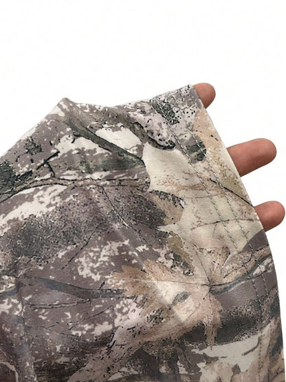 Women's Casual Loose Camouflage Print Short Sleeve T-Shirt