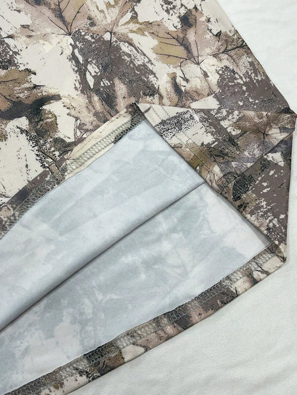 Women's Casual Loose Camouflage Print Short Sleeve T-Shirt
