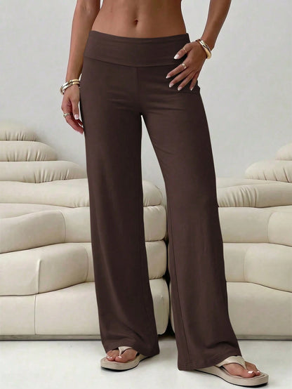 Women's Spring/Summer High Waist Yoga Casual Soft Elastic Sports Pants