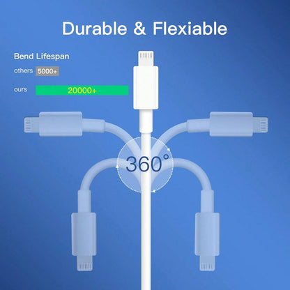 XASMA 3pcs/1pc USB C To Lightning Cable Compatible With Iphone Charger Usbc To Lightning Cable Compatible With Iphone 14/13/12/11 X XS XR 8 Plus And More, USB Charging Cable Compatible With Iphone 11