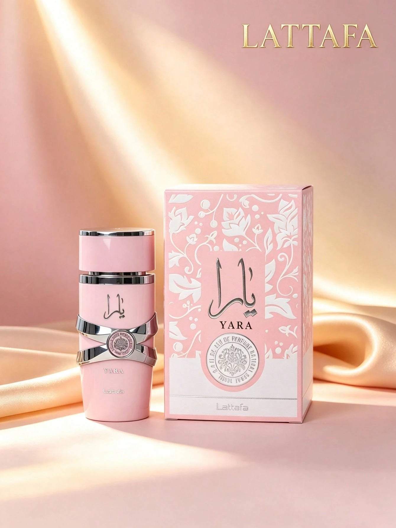 Yara By Lattafa 3.4OZ/ 100ml, Oriental Vanilla EDP Spray For Women, Delicate Orchid & Citrus Top Notes, Rich Gourmand Accord, Sensual Musk & Sandalwood Base