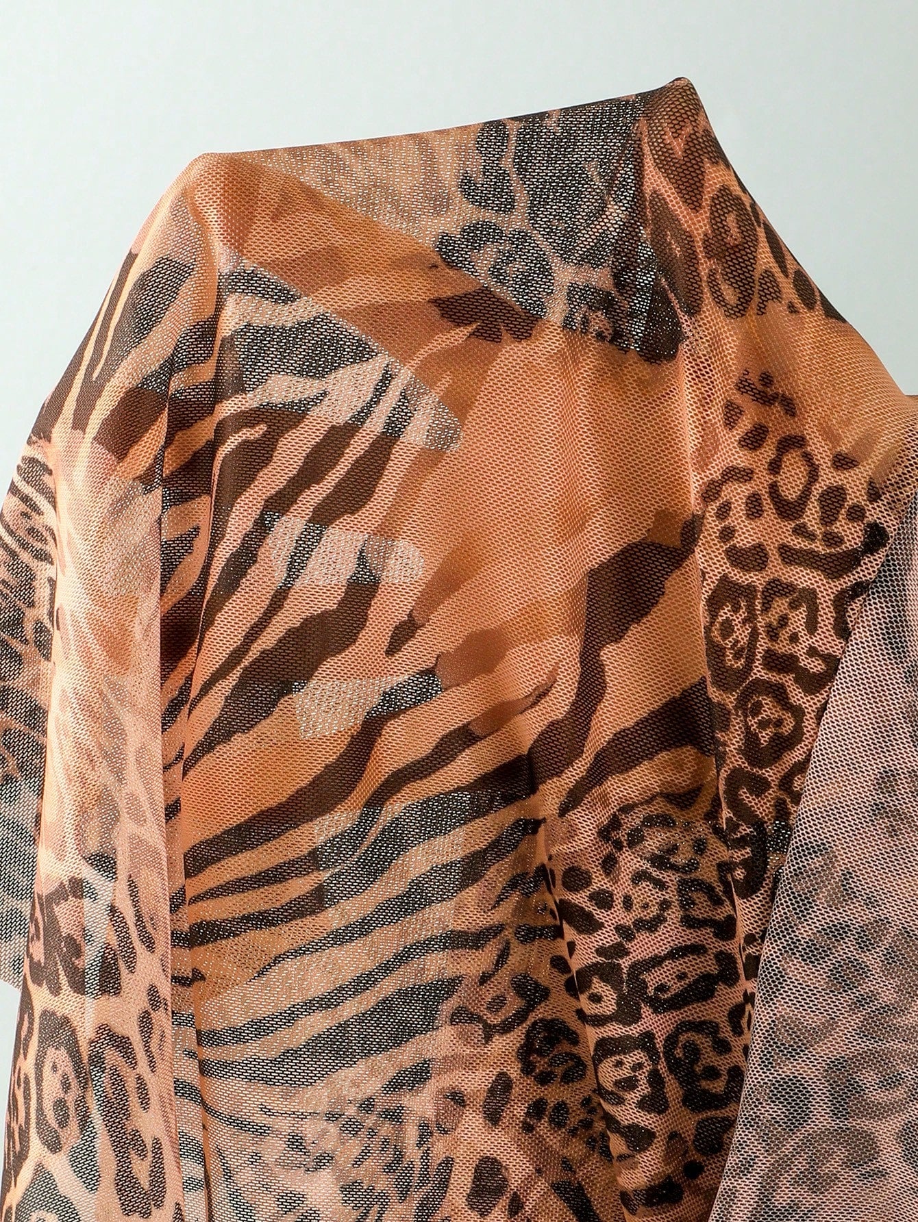 Zestiva 2026 New Animal Print Plus Size 3 PiecesSwimsuit Set, Women Summer Beach Vacation Outfit