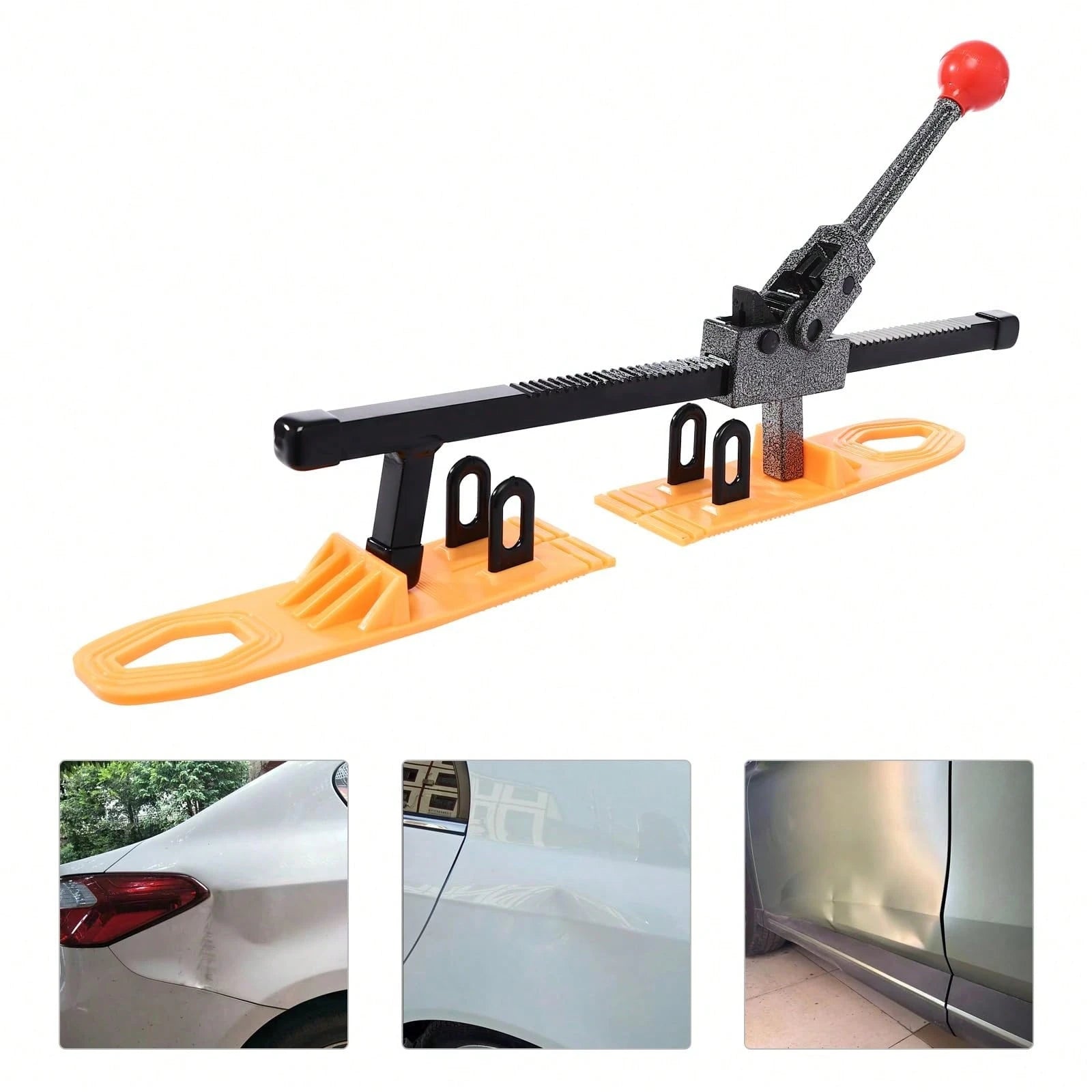 ZhdnBhnos Car Dent Repairing Tool Pull Tab & Expander Sheet Metal Puller Car Dent Removal Tool Dent Repair Kit