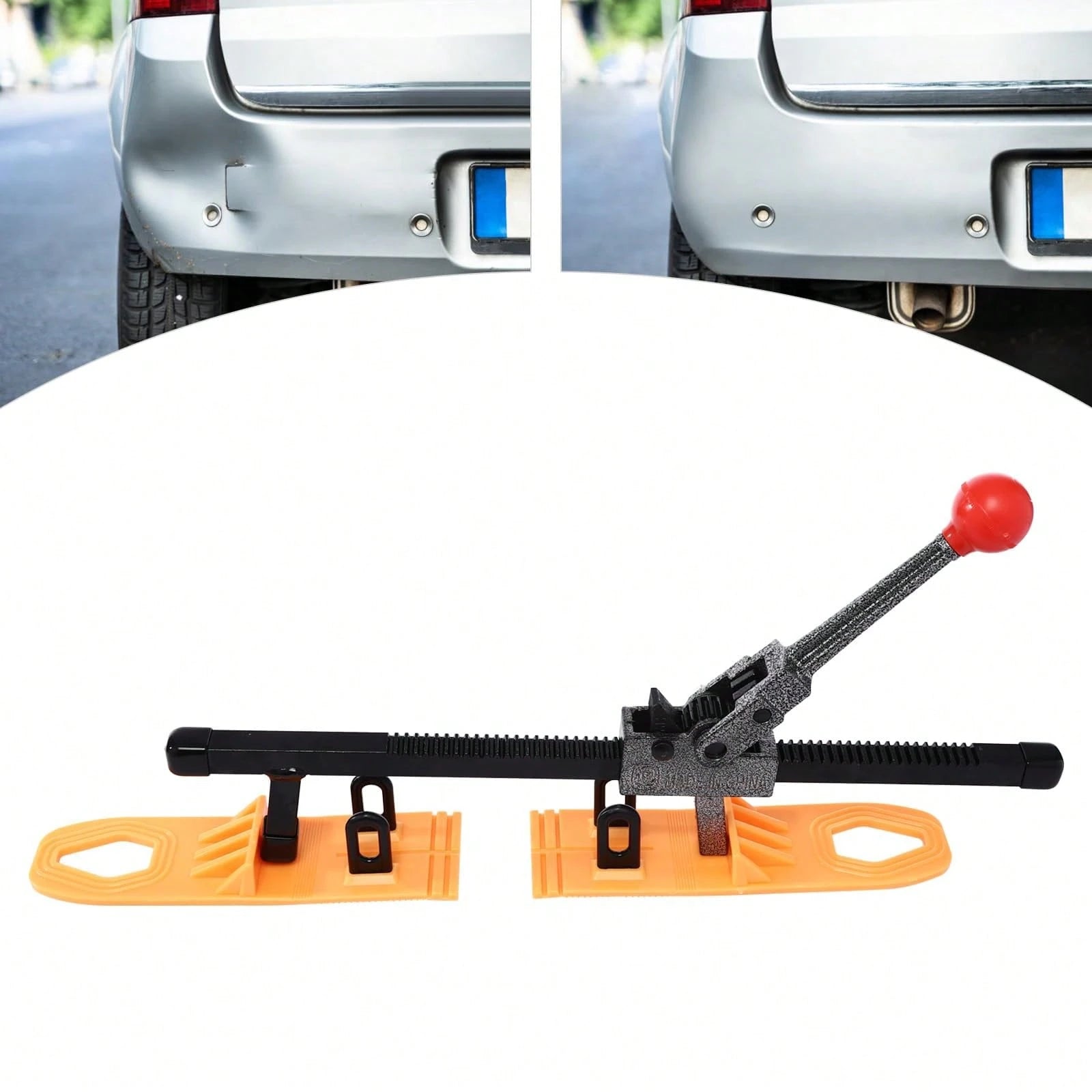 ZhdnBhnos Car Dent Repairing Tool Pull Tab & Expander Sheet Metal Puller Car Dent Removal Tool Dent Repair Kit